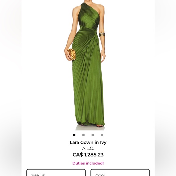 A.L.C. Dresses & Skirts - A.L.C. Ivy Green Maxi Skirt